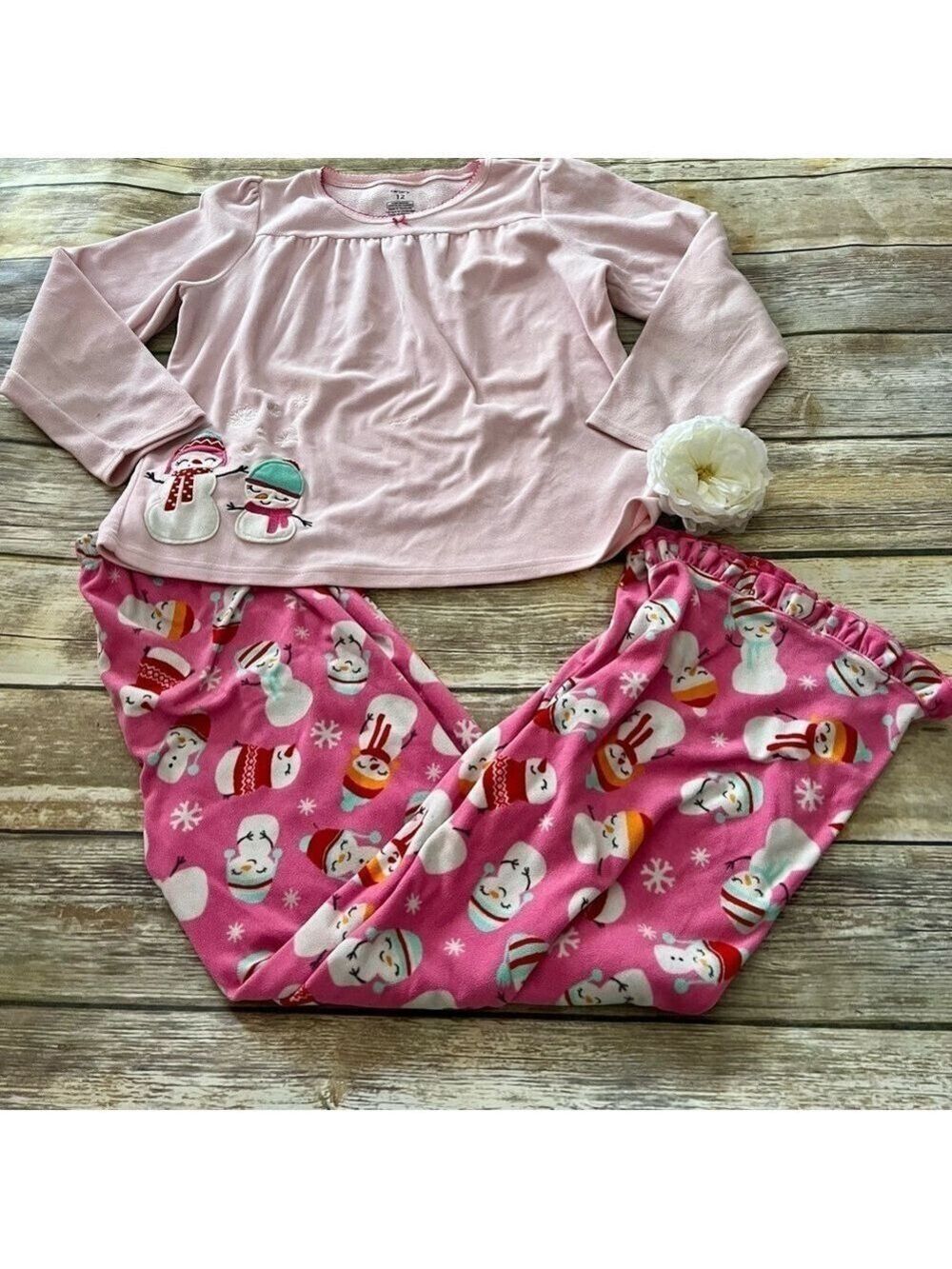 CARTERS SNOWMAN PAJAMA SET